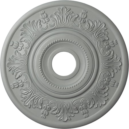 Ekena Millwork Vienna Ceiling Medallion (Fits Canopies up to 6 1/2"), 20"OD x 3 1/2"ID x 1 1/2"P, Primed White CM20VI